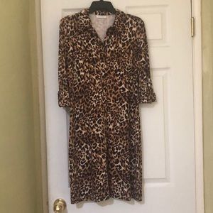 Charter Club Leopard Print Dress